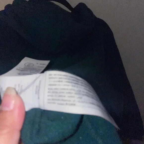 Hollister cropped hoodie Small butterflies Y2K green retro pullover 90's style - Picture 5 of 6